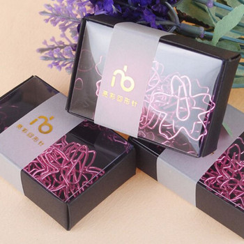 12 τμχ/παρτίδα ΚΟΡΥΦΑΙΑΣ ΠΟΙΟΤΗΤΑΣ Επιμεταλλωμένα ροζ συνδετήρες Sakura Paper Needle σελιδοδείκτης μεταλλικό σημείωμα κλιπ επιστολόχαρτα Κλιπ κουτιού Cherry Blossoms