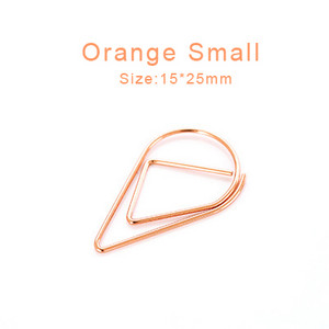 30/50 kom/pak. Slatka kawaii korejska metalna spajalica za papir Zlatno Srebrna Crno Zelena Boja Knjižna oznaka Uredski pribor Škola