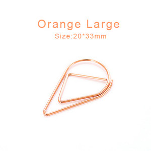 30/50 kom/pak. Slatka kawaii korejska metalna spajalica za papir Zlatno Srebrna Crno Zelena Boja Knjižna oznaka Uredski pribor Škola