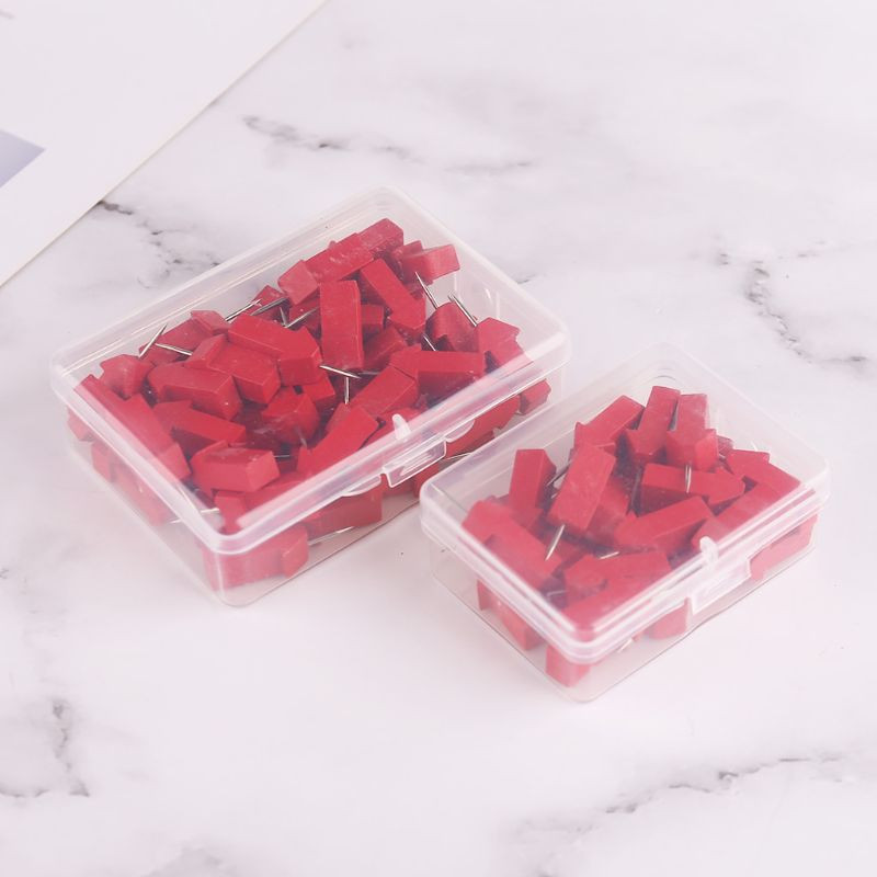 Ace pentru chiză 25/50 buc. Marcatori săgeți pentru hărți Ace din lemn Știfturi foto Ace pentru tablă plută