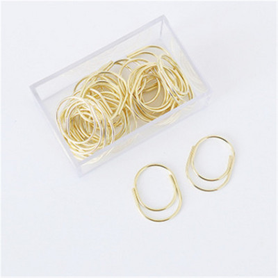 30/50 kom. Spajalice Ukrasni Šareni Dekori Za Uredski pribor Spajalica Okruglog Oblika Školski pribor Ružičasto Zlatno Srebrno