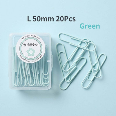 Macaron Spajalica za papir u boji Metalne kopče Stezaljka za bilješke Knjižne oznake Uredski pribor Školski pribor