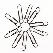 Crne boje Veličina 28/33/50 mm Dodaci Spajalice za papir Bilježnica Memo Pad Spajalice za papir Studentski uredski pribor Stacionar