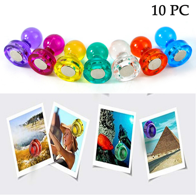 10 bucăți/set nou Push pin Magneți de neodim Conuri magneți Super Magnet Pinboard Office chinsă șah Ace magnetice