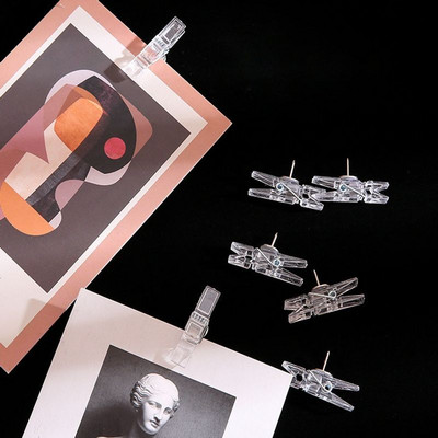 20 kom/Blagajne i školski pribor Pribadače Izdržljive drvene kopče Pribadače Ukrasno vezivo Pribadače za plutenu ploču