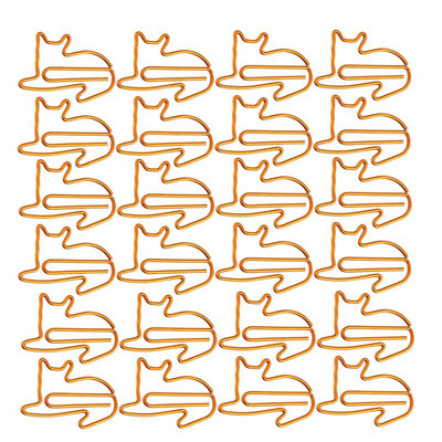 24 τεμ. Lovely Cats Shaped Clips Paper Clips Δημιουργικοί σελιδοδείκτες Paper Needles Gift Office Hand Account Essentials