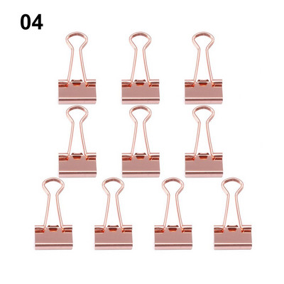 10 buc File Mini Book Cat Heart Cactus Paper Clips Metal Binder Clips Rechizite de birou