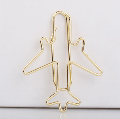 12Pcs/Paket Creative Arrow Planner Clip Uredski dodaci Zlatne boje Mini spajalice za papir Potrepštine za male tvrtke Stezaljke za papir