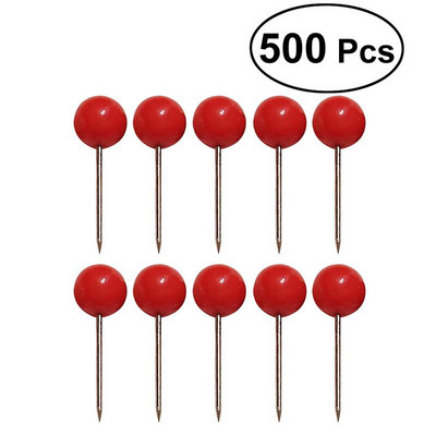Push Pin Tacks Ploča s kartama Okrugla za glavu palca Pluta Push Crtanje Karte Ukrasne Redbulletin prozirne kratke kopče za označavanje