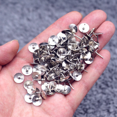 100 komada pribadača u boji Ukrasne višenamjenske pribadače s ravnom glavom Pribadače za zidnu dekoraciju Pribadače za fotografije Ured za školu