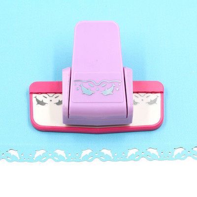 Dispozitiv de tăiere a hârtiei, cu design de flori, bricolaj, artizanat, lucrat manual, noi, poanson de margine fantezist, S, perforare în relief