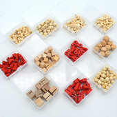 8/20/30/40 kom Markeri za karte Drveni zidni klinovi za fotografije Plutene igle za ploče Ubodna igla Alat za slikanje Uredski školski pribor