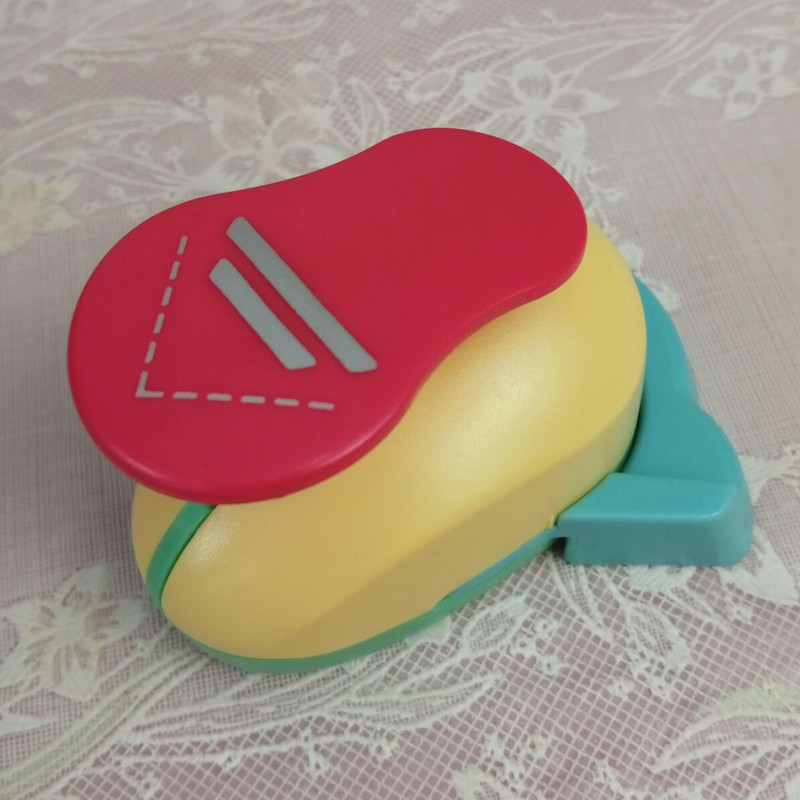 dupla egyenlő vonal Corner Craft Punch Curve barkácsolás szegélylyukasztás papírvágó dombornyomás cortador de papel de scrapbook