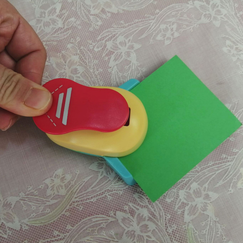 dupla egyenlő vonal Corner Craft Punch Curve barkácsolás szegélylyukasztás papírvágó dombornyomás cortador de papel de scrapbook