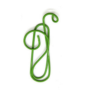 10 komada slatke glazbe u boji Pismo Spajalica Uredska mapa knjižnih oznaka Pribor Metalna kopča Stezaljka za vezivo Metalne kopče Stezaljka