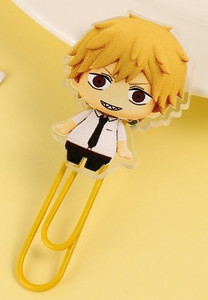 Chainsaw Man Kawaii Anime Scoala Rechizite de birou Agrafă Semn de carte Cadou Papetarie pentru copii Denji Makima Aki Hayakawa Power Pochita