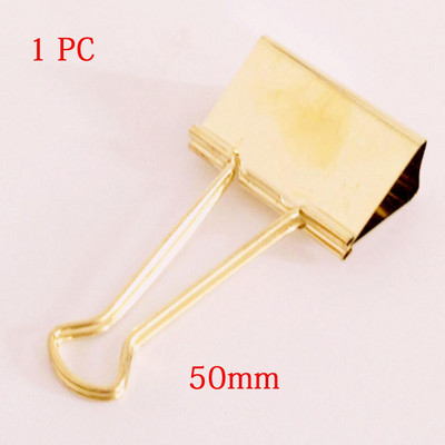 Jednobojna zlatna metalna spajalica za bilješke, pisma, spajalica, uredski materijal