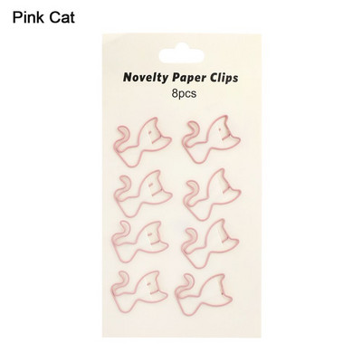 6 τεμ. Πολύχρωμα κλιπ μακράς ουράς με κούφια μεταλλικό συνδετικό κλιπ Χειρόγραφο Φάκελος Χαρτί Organizer Χαρτικά Σχολική προμήθεια