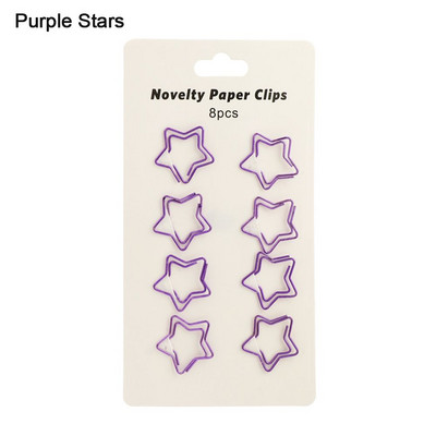 6 τεμ. Πολύχρωμα κλιπ μακράς ουράς με κούφια μεταλλικό συνδετικό κλιπ Χειρόγραφο Φάκελος Χαρτί Organizer Χαρτικά Σχολική προμήθεια