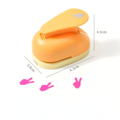 DIY Hole Punch Dekoracija Dnevnik Spomenar Crtani Zvijezde Zečje srce Probušivanje Rupa Dječja Puzzle Poklon