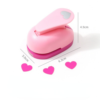 DIY Hole Punch Dekoracija Dnevnik Spomenar Crtani Zvijezde Zečje srce Probušivanje Rupa Dječja Puzzle Poklon