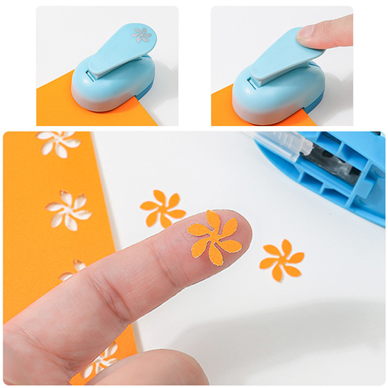 DIY Hole Punch Dekoracija Dnevnik Spomenar Crtani Zvijezde Zečje srce Probušivanje Rupa Dječja Puzzle Poklon