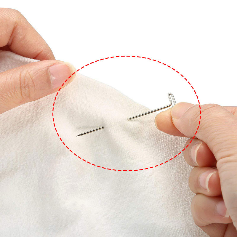 Set od 100 komada pribadača s kutijom T27 T32 T38 T45 T51 T53 Karte Foto-papir Tkanina T Oblik igle igle pribadača