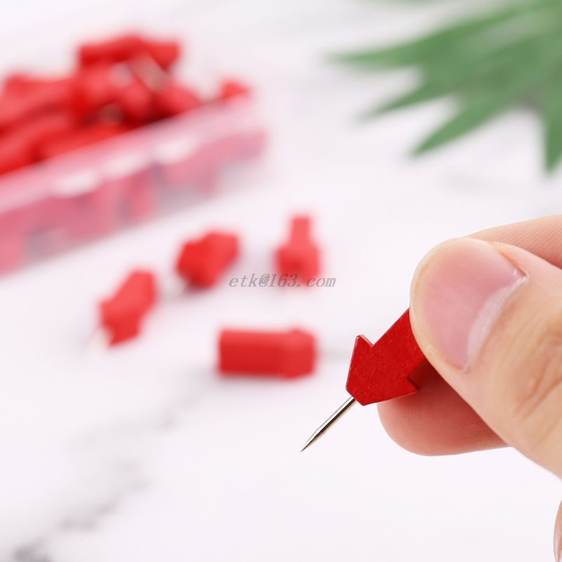 25/50 tk Noolekaardi markerid Puidust surunõelad Fotonaastud Korgitahvli tihvtid Pöidlad