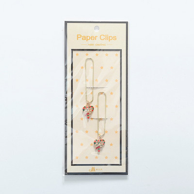 1 set Kreativna zlatna spajalica za papir Djed Mraz Oznaka Elk Zvono Alloy Spajalica Crtić Božićno drvce Set Studentski pribor