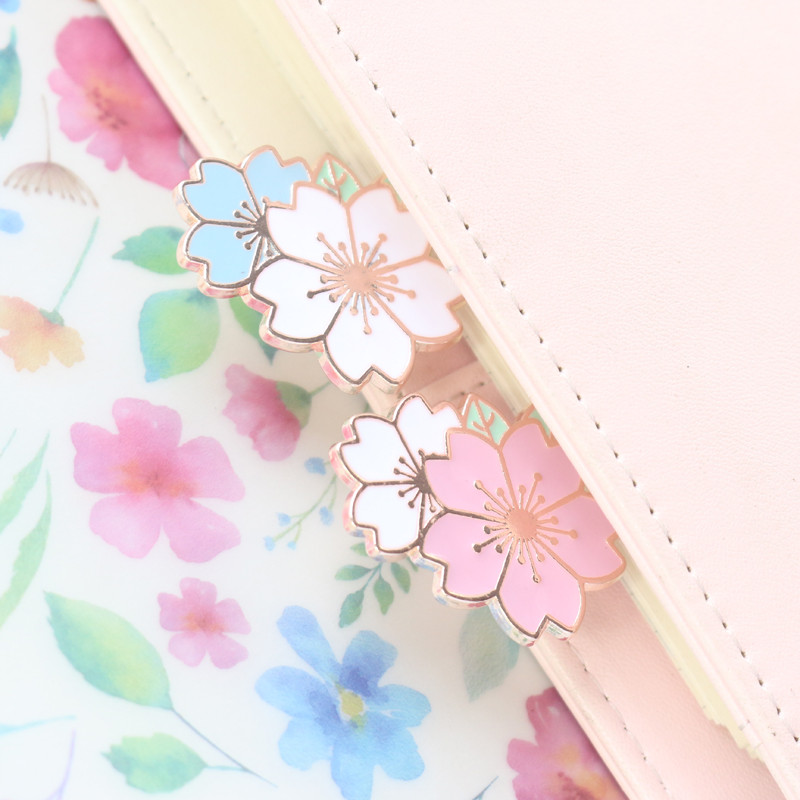 Domikee drăguț creative metal floare birou școală agrafe decorative pentru hârtie kawaii student marcaj pentru cărți materiale de papetărie