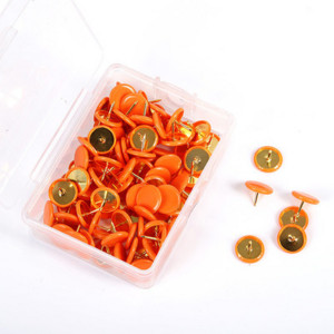 100 de bucăți de știfturi de formă rotundă pentru anunțuri pentru panou de plută, hârtie foto, perete, știfturi, marcatori pentru hărți