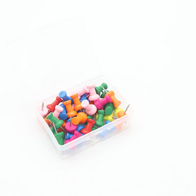 30 de bucăți în formă de bufniță știfturi de împingere cu desen colorat știfturi de perete cu fotografii Ace pentru tablă de plută degetul mare pentru birou Accesorii școlare