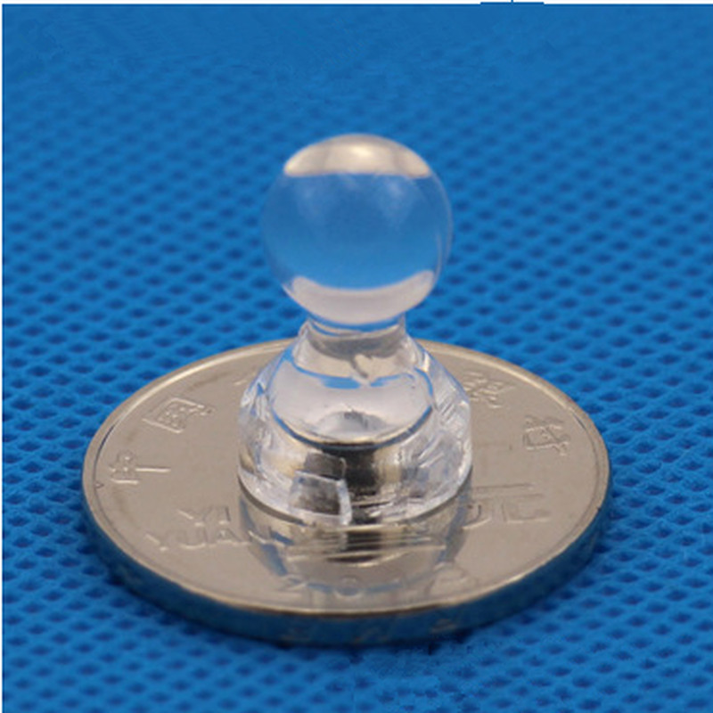 10 KOM DIY Jake obojene magnetske kopče Neodimijske igle za oglasnu ploču Magneti Bijela ploča Prozirna boja