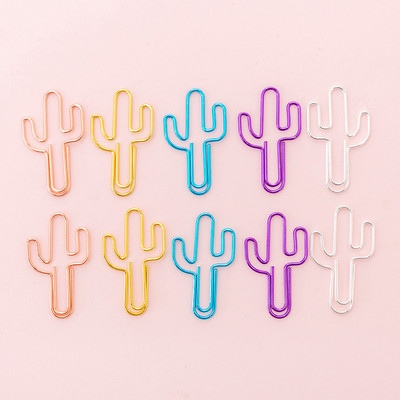 10 kom/pak. Slatke mini spajalice za papir Kawaii pribor Metalne šuplje spojnice za vezivo Fotografije Ulaznice Držač za bilješke Uredska stezaljka za pisma