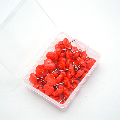 50 kom. Markeri u obliku srca Crtanje Foto Zidni klinovi Plutene igle za ploče Pribadače Igle Alat za slikanje Ubod za palčeve Uredska škola