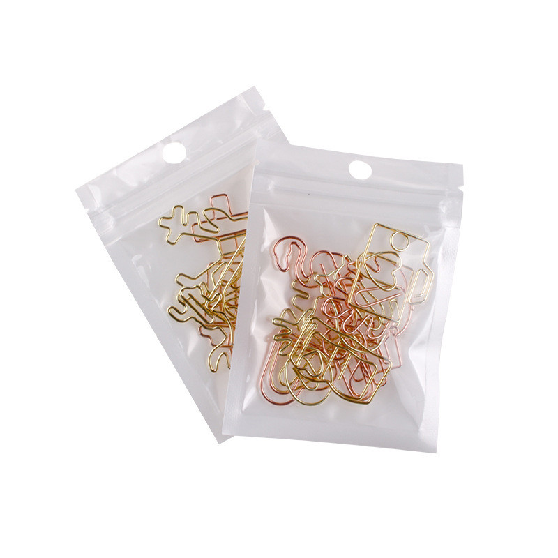 10db/csomag Mix Állatok Aranyos Mini Gémkapcsok Kawaii Írószerek Fém Átlátszó Irattartók Fényképek Jegyek Jegyzetek Levél