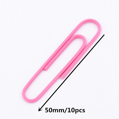 Ružičaste boje Veličina 28/33/50 mm Dodaci Spajalice za papir Bilježnica Memo Pad Spajalice za papir Studentski uredski pribor Stacionar