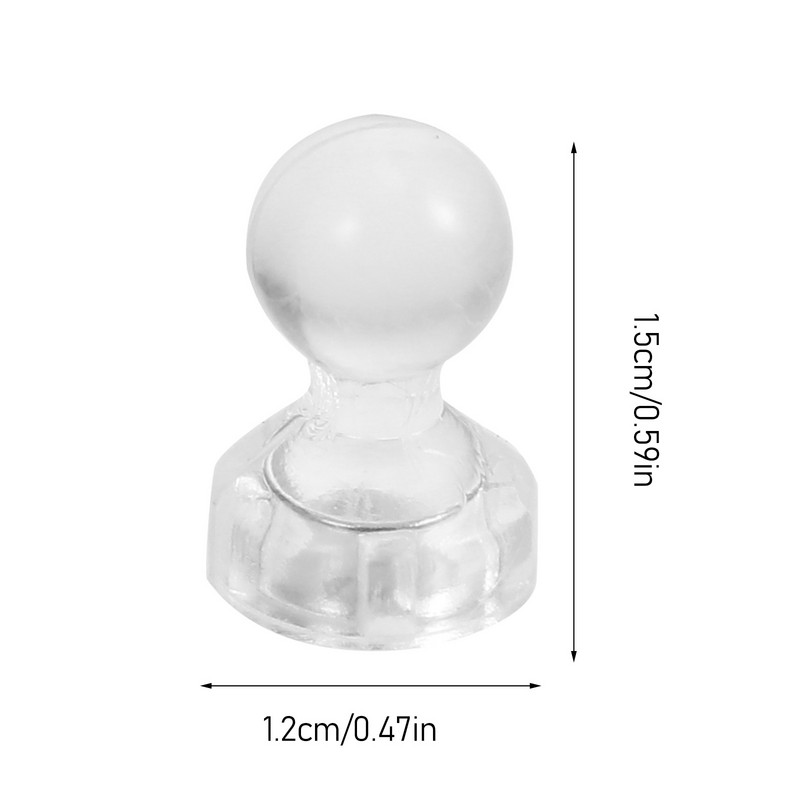 30 gab Magnet Pin Ledusskapis Mini gleznošana Kaligrāfija Plastmasas Biroja Mini saldētava