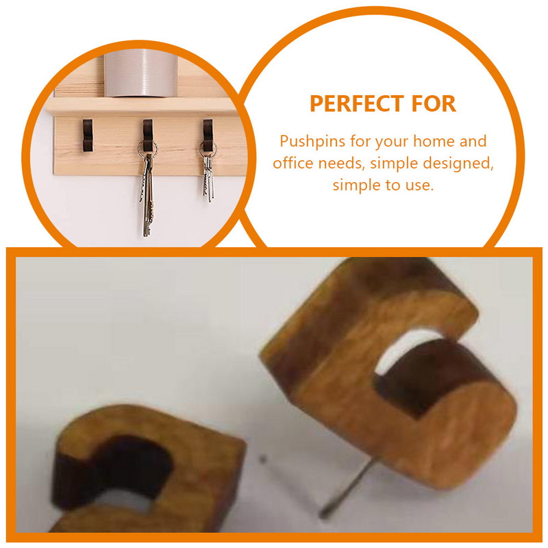 20 bucăți de perete chinuri practice pentru degetul mare, delicate, accesorii pentru birou