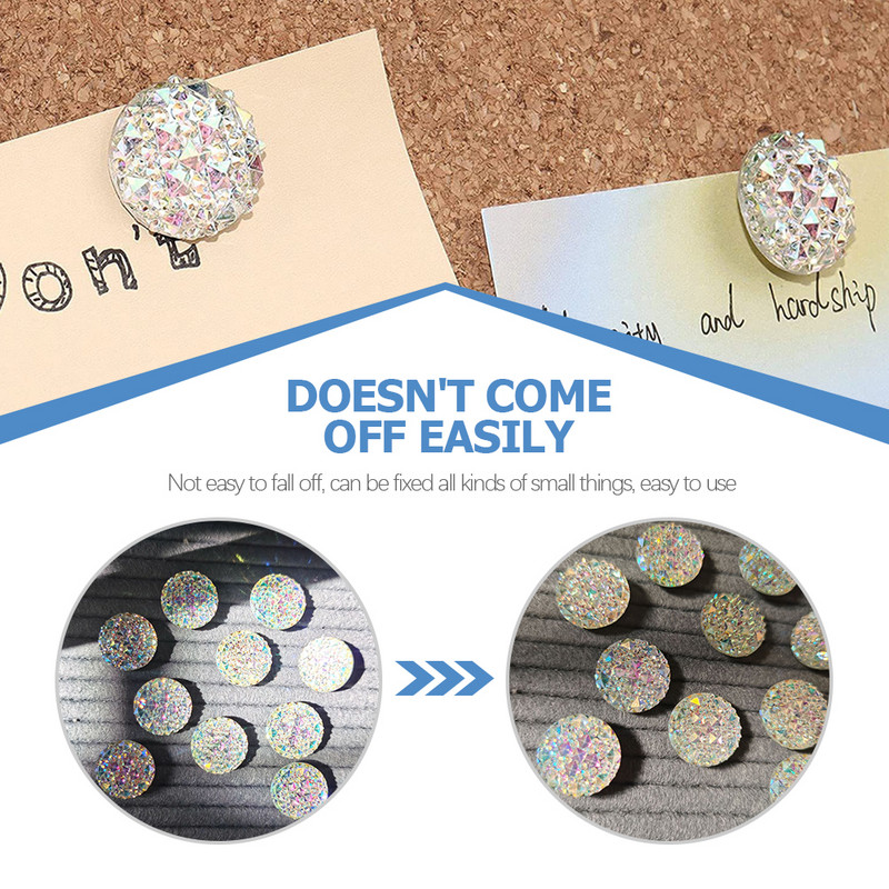 20 kom. Ubodi za palčeve od smole, kamenčići, pribor za kućanstvo, nazubljeni foto zupčanici, pribadače, uredski DIY potrepštine