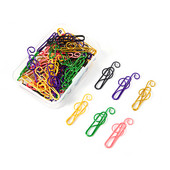 50 kom/set spajalica Držač oznaka papira ukrasna spajalica glazbena nota u obliku kreativne stezaljke datoteke za uredski školski pribor