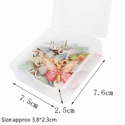 Pribadače u obliku suncokreta Pribadače za ukrase Igle za oglasne ploče Pribadače za crtanje Školski uredski uvez