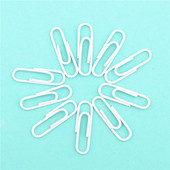 Kvalitetno bijelo 28/33/50 mm prijenosno računalo Vezivo za oznake Spajalice Pribor Spajalice Uvez Uredski pribor