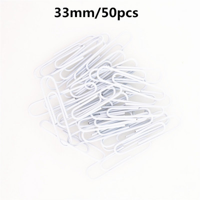 Kvalitetno bijelo 28/33/50 mm prijenosno računalo Vezivo za oznake Spajalice Pribor Spajalice Uvez Uredski pribor