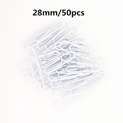 Kvalitetno bijelo 28/33/50 mm prijenosno računalo Vezivo za oznake Spajalice Pribor Spajalice Uvez Uredski pribor