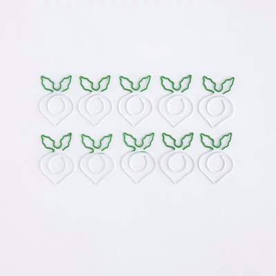 Sharkbang 10 τεμ./παρτίδα Kawaii Flamingo Carrot Μεταλλικό συνδετήρας Διακοσμητικός σελιδοδείκτης Φωτογραφία Μήνυμα Κάρτα συνδετήρας Σχολική γραφική ύλη