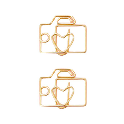 10 vnt./rinkinys Rodyklė Žymelė sąvaržėlė Kūrybiška animacinė segtukas Dekoratyvinė spalvinga dekoracija Nešiojami patvarūs biuro reikmenys