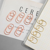 10tk/pakk Armsad laiendatud suured paksud kirjaklambrid Lõbusad kontoriandmete klassifikatsioon kirjaklambrid metallist kirjaklambrid kooli kontoritarbed