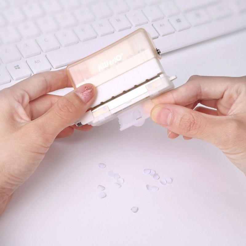 Bilježnica Učenik Stacionar Škola Učitelj Prstenovi za uvez Probijač rupa Okrugli bušilac rupa Probijač papira za ručni uvez