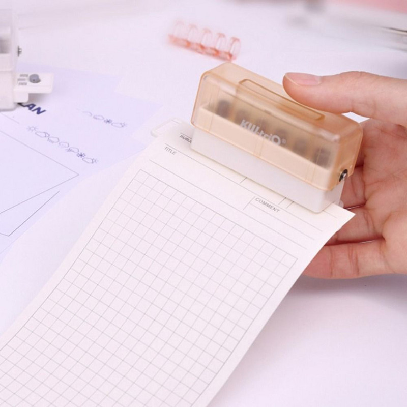 Bilježnica Učenik Stacionar Škola Učitelj Prstenovi za uvez Probijač rupa Okrugli bušilac rupa Probijač papira za ručni uvez